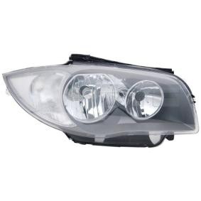 TYC 20-0649-15-2 Headlight for BMW 1 Series