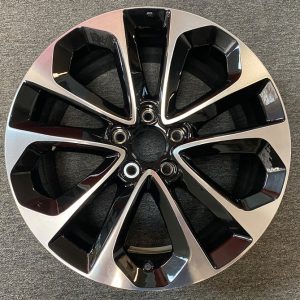 18" New Single Machined Black Wheel For Honda Accord 2013-2015 OEM Quality Factory Alloy Rim