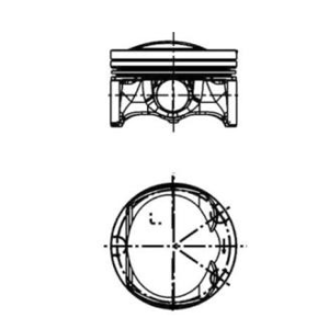 KOLBENSCHMIDT 41197600 Piston