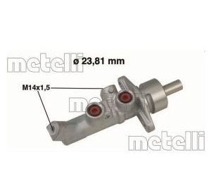 METELLI 05-0648 Brake master cylinder